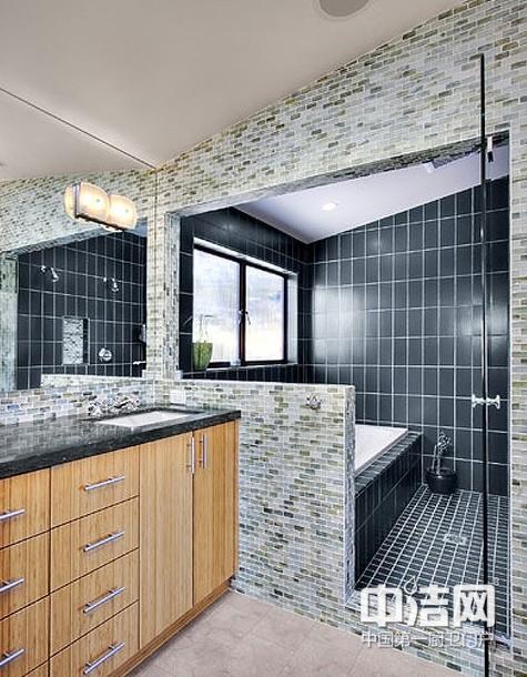 卫生间隔断效果图