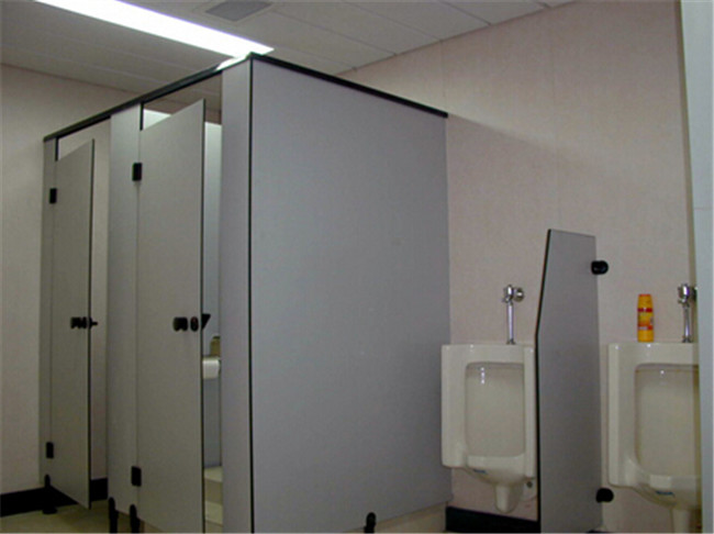 公司公共卫生间隔断效果图